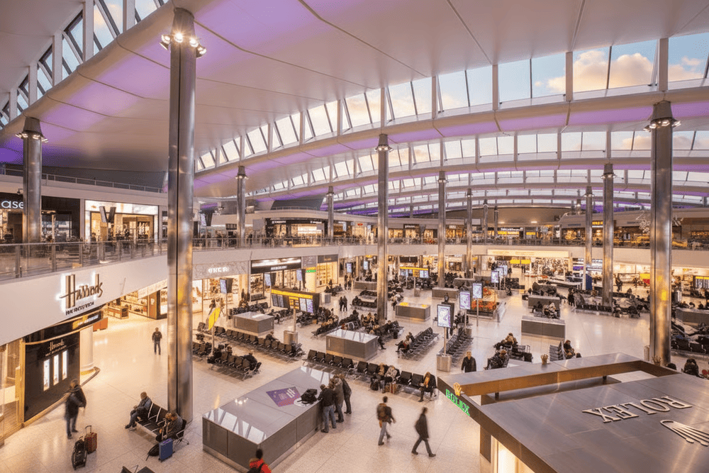 Không gian nhà ga T2